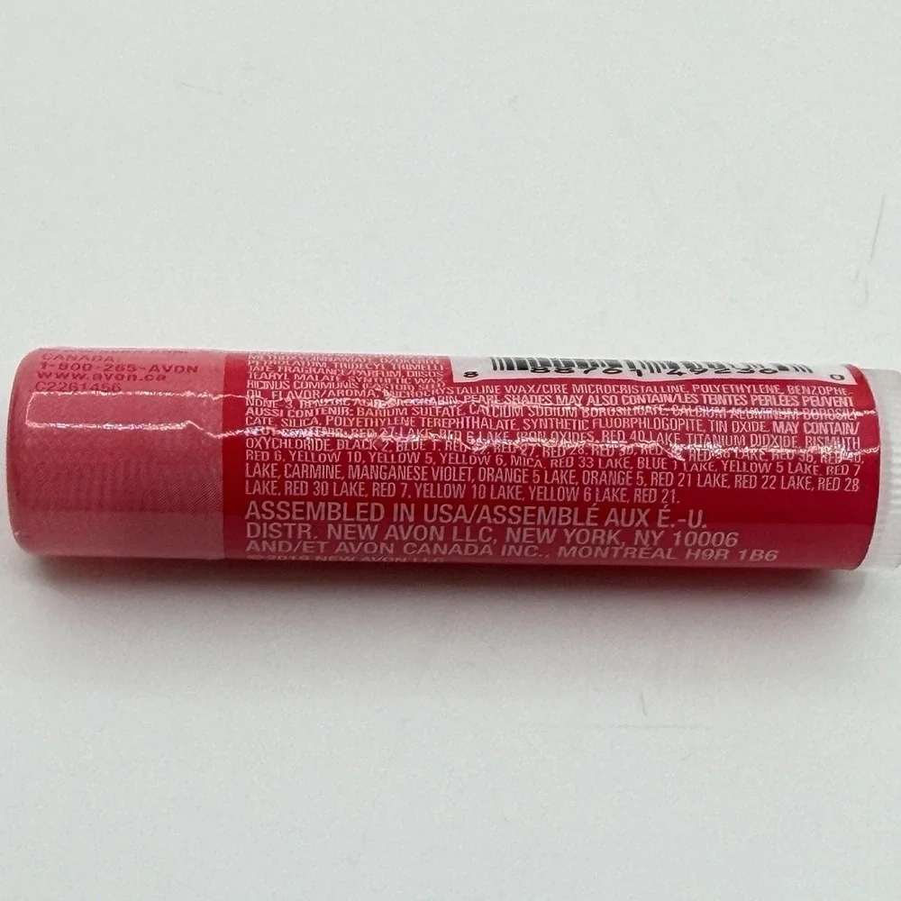 Lot of 5 - Avon Flavor Savers Lip Balm STRAWBERRY Fresh Discontinued Retired!